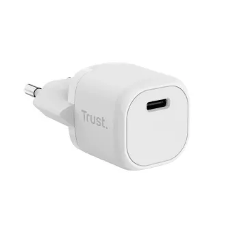 TRUST MAXO 20W USB-C CHARGER WHITE TRUST MAXO 20W USB-C CHARGER WHITE