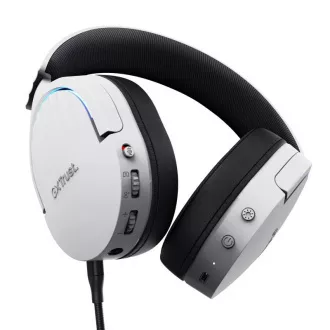 Trust Gaming GXT 491W Fayzo/7.1/Jack/Drát/BT-USB/Bezdrát/Bílá Trust Gaming GXT 491W Fayzo/7.1/Jack/Drát/BT-USB/Bezdrát/Bílá
