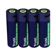 TRUST USB-C RECHARGEABLE BATTERIES 4P - AA