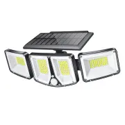 Venkovní solární LED světlo s pohybovým senzorem VIKING S180/1200lm/2200mAh/3 režimy/IP65