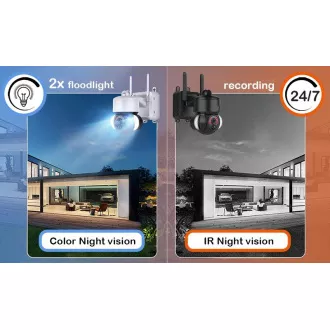 Solární HD kamera Viking HDs03 4G/20000mAh/barevné noční vidění/IP66/aplikace/notifikace/černá Solární HD kamera Viking HDs03 4G/20000mAh/barevné noční vidění/IP66/aplikace/notifikace/černá