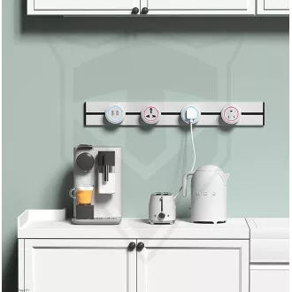 Zásuvková lišta - zápustná Viking LZ60B/230V,50Hz/60cm délka/černá/až 7 modulů/IP20/hliník/zápustná Zásuvková lišta - zápustná Viking LZ60B/230V,50Hz/60cm délka/černá/až 7 modulů/IP20/hliník/zápustná
