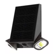 Venkovní solární LED světlo Viking SR39/Pohybový senzor/800 lm/IP44/4 režimy/denní bílá