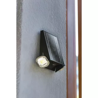 Venkovní solární LED světlo Viking SR39/Pohybový senzor/800 lm/IP44/4 režimy/denní bílá