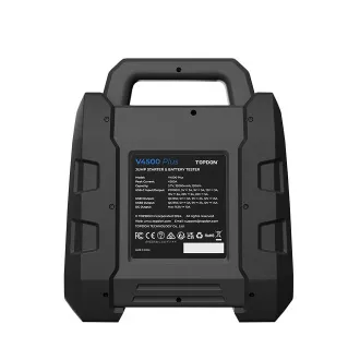 TOPDON startér a tester autobaterie V4500Plus/32000mAh(120Wh)/max. výstupní proud 4500A//IP65 TOPDON startér a tester autobaterie V4500Plus/32000mAh(120Wh)/max. výstupní proud 4500A//IP65