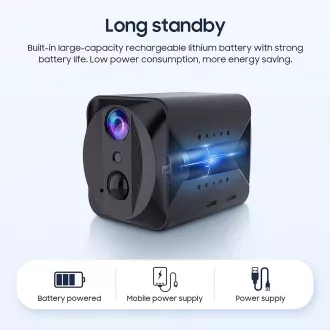 Minikamera Viking S309 4G/1080P/noční vidění/pohybový senzor/2500mAh/mobilní aplikace Minikamera Viking S309 4G/1080P/noční vidění/pohybový senzor/2500mAh/mobilní aplikace