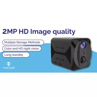 Minikamera Viking S309 4G/1080P/noční vidění/pohybový senzor/2500mAh/mobilní aplikace Minikamera Viking S309 4G/1080P/noční vidění/pohybový senzor/2500mAh/mobilní aplikace