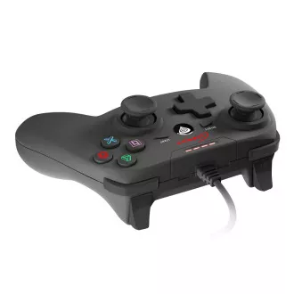 Drátový gamepad Genesis P58, pro PS3/PC, vibrace Drátový gamepad Genesis P58, pro PS3/PC, vibrace