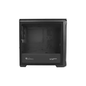 Počítačová skříň Genesis IRID 503 V2/Micro Tower/Transpar./Černá Počítačová skříň Genesis IRID 503 V2/Micro Tower/Transpar./Černá