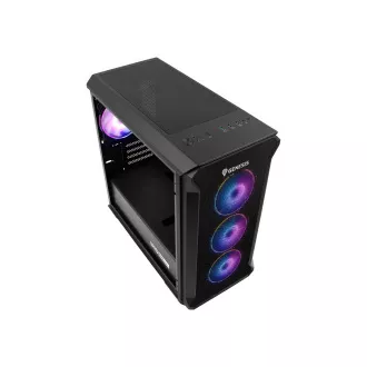 Počítačová skříň Genesis IRID 503 ARGB V2/Micro Tower/Transpar./Černá Počítačová skříň Genesis IRID 503 ARGB V2/Micro Tower/Transpar./Černá