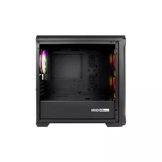Počítačová skříň Genesis IRID 503 ARGB V2/Micro Tower/Transpar./Černá Počítačová skříň Genesis IRID 503 ARGB V2/Micro Tower/Transpar./Černá