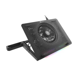 Chladící podložka pro NB Genesis Oxid 450 RGB do 15.6", hliníkové tělo Chladící podložka pro NB Genesis Oxid 450 RGB do 15.6", hliníkové tělo