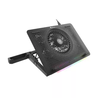 Chladící podložka pro NB Genesis Oxid 450 RGB do 15.6", hliníkové tělo Chladící podložka pro NB Genesis Oxid 450 RGB do 15.6", hliníkové tělo