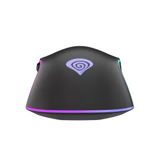 Genesis herní optická myš KRYPTON 220/RGB/6400 DPI/Herní/Optická/6 000 DPI/Drátová USB/Černá