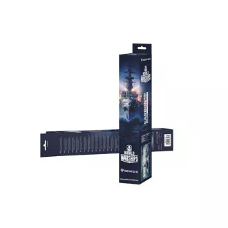Herní podložka pod myš Genesis CARBON 500 WORLD of WARSHIPS ARMADA, MAXI 90x45cm Herní podložka pod myš Genesis CARBON 500 WORLD of WARSHIPS ARMADA, MAXI 90x45cm