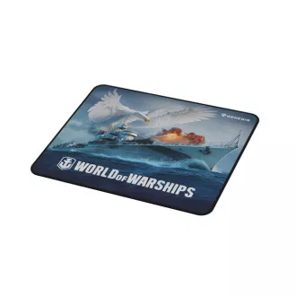 Herní podložka pod myš Genesis CARBON 500 WORLD of WARSHIPS, M 30x25cm