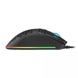 Genesis herní optická myš KRYPTON 555/RGB/8000 DPI/Herní/Optická/8 000 DPI/Drátová USB/Černá Genesis herní optická myš KRYPTON 555/RGB/8000 DPI/Herní/Optická/8 000 DPI/Drátová USB/Černá