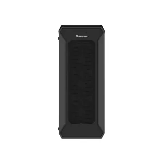 Počítačová skříň Genesis IRID 505F/Midi Tower/Transpar./Černá