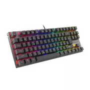 Genesis herní mechanická klávesnice THOR 303/TKL/RGB/Outemu Red/Drátová USB/CZ-SK layout/Černá