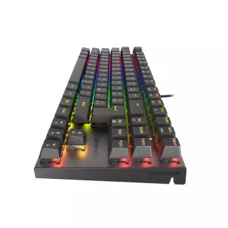 Genesis herní mechanická klávesnice THOR 303/TKL/RGB/Outemu Red/Drátová USB/CZ-SK layout/Černá Genesis herní mechanická klávesnice THOR 303/TKL/RGB/Outemu Red/Drátová USB/CZ-SK layout/Černá