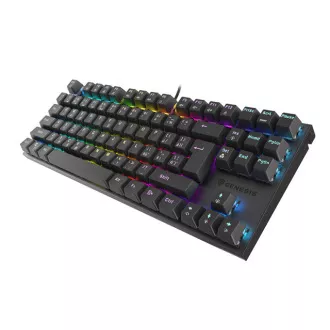 Genesis herní mechanická klávesnice THOR 303/TKL/RGB/Outemu Red/Drátová USB/CZ-SK layout/Černá Genesis herní mechanická klávesnice THOR 303/TKL/RGB/Outemu Red/Drátová USB/CZ-SK layout/Černá