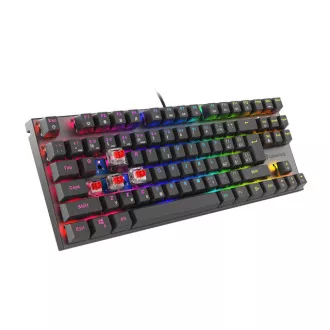 Genesis herní mechanická klávesnice THOR 303/TKL/RGB/Outemu Red/Drátová USB/CZ-SK layout/Černá Genesis herní mechanická klávesnice THOR 303/TKL/RGB/Outemu Red/Drátová USB/CZ-SK layout/Černá