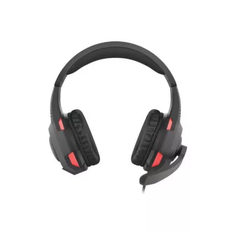Herní sluchátka Genesis RADON 210/7.1/USB/Drát/Černá-červená