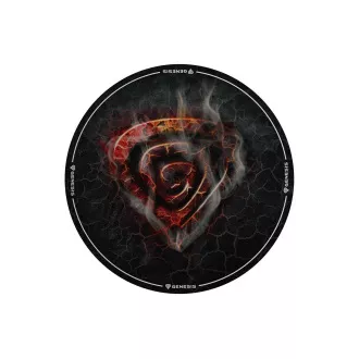 Genesis ochranná rohož TELLUR 400 ROUND LAVA 100CM
