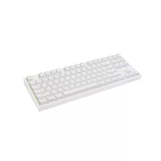 Genesis herní mechanická klávesnice THOR 404/RGB/Khail Box Brown/Drátová USB/US layout/Bílá Genesis herní mechanická klávesnice THOR 404/RGB/Khail Box Brown/Drátová USB/US layout/Bílá