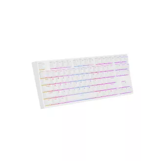 Genesis herní mechanická klávesnice THOR 404/RGB/Khail Box Brown/Drátová USB/US layout/Bílá Genesis herní mechanická klávesnice THOR 404/RGB/Khail Box Brown/Drátová USB/US layout/Bílá