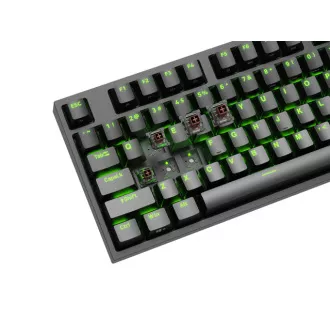 Genesis herní mechanická klávesnice THOR 404/RGB/Khail Box Brown/Drátová USB/US layout/Černá Genesis herní mechanická klávesnice THOR 404/RGB/Khail Box Brown/Drátová USB/US layout/Černá