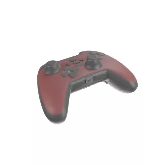 Drátový gamepad Genesis MANGAN 300, pro PC/Switch/Mobil, červený Drátový gamepad Genesis MANGAN 300, pro PC/Switch/Mobil, červený