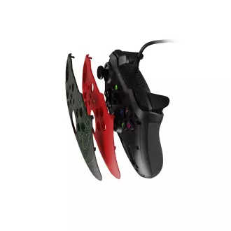 Drátový gamepad Genesis MANGAN 300, pro PC/Switch/Mobil, červený Drátový gamepad Genesis MANGAN 300, pro PC/Switch/Mobil, červený