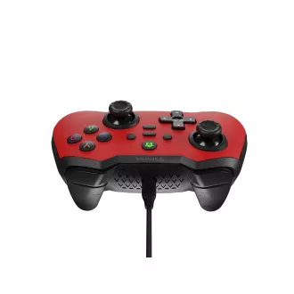 Drátový gamepad Genesis MANGAN 300, pro PC/Switch/Mobil, červený Drátový gamepad Genesis MANGAN 300, pro PC/Switch/Mobil, červený