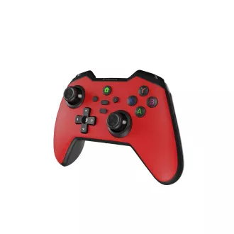 Bezdrátový gamepad Genesis MANGAN 400 pro PC/Switch/Mobil, červený Bezdrátový gamepad Genesis MANGAN 400 pro PC/Switch/Mobil, červený