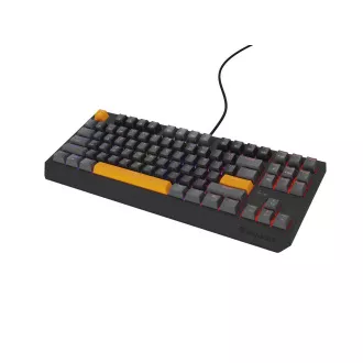 Genesis herní klávesnice THOR 230/TKL/RGB/Outemu Red/Drátová USB/US layout/Anchor Positive Šedá Genesis herní klávesnice THOR 230/TKL/RGB/Outemu Red/Drátová USB/US layout/Anchor Positive Šedá
