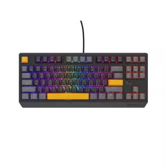 Genesis herní klávesnice THOR 230/TKL/RGB/Outemu Red/Drátová USB/US layout/Anchor Positive Šedá Genesis herní klávesnice THOR 230/TKL/RGB/Outemu Red/Drátová USB/US layout/Anchor Positive Šedá