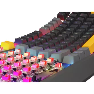 Genesis herní klávesnice THOR 230/TKL/RGB/Outemu Red/Drátová USB/US layout/Anchor Positive Šedá Genesis herní klávesnice THOR 230/TKL/RGB/Outemu Red/Drátová USB/US layout/Anchor Positive Šedá