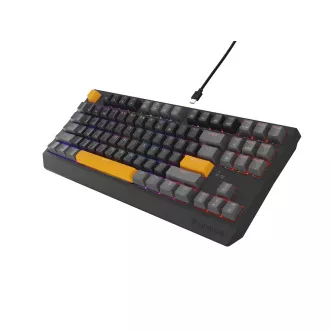 Genesis herní klávesnice THOR 230/TKL/RGB/Outemu Red/Drátová USB/US layout/Anchor Positive Šedá Genesis herní klávesnice THOR 230/TKL/RGB/Outemu Red/Drátová USB/US layout/Anchor Positive Šedá