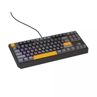 Genesis herní klávesnice THOR 230/TKL/RGB/Outemu Red/Drátová USB/US layout/Anchor Positive Šedá Genesis herní klávesnice THOR 230/TKL/RGB/Outemu Red/Drátová USB/US layout/Anchor Positive Šedá