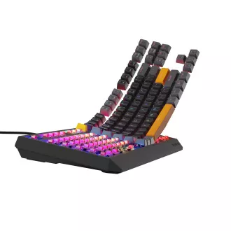 Genesis herní klávesnice THOR 230/TKL/RGB/Outemu Red/Drátová USB/US layout/Anchor Positive Šedá Genesis herní klávesnice THOR 230/TKL/RGB/Outemu Red/Drátová USB/US layout/Anchor Positive Šedá