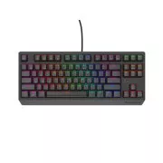 Genesis herní bezdrátová klávesnice THOR 230 Lite/Drátová USB/US layout/Černá