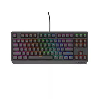 Genesis herní bezdrátová klávesnice THOR 230 Lite/Drátová USB/US layout/Černá Genesis herní bezdrátová klávesnice THOR 230 Lite/Drátová USB/US layout/Černá