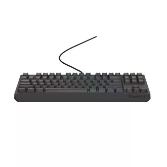 Genesis herní bezdrátová klávesnice THOR 230 Lite/Drátová USB/US layout/Černá Genesis herní bezdrátová klávesnice THOR 230 Lite/Drátová USB/US layout/Černá