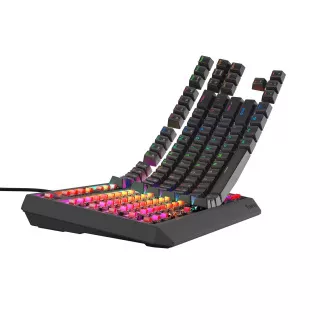 Genesis herní bezdrátová klávesnice THOR 230 Lite/Drátová USB/US layout/Černá Genesis herní bezdrátová klávesnice THOR 230 Lite/Drátová USB/US layout/Černá