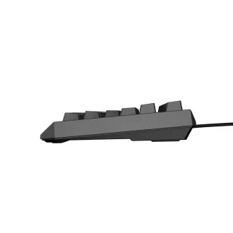 Genesis herní bezdrátová klávesnice THOR 230 Lite/Drátová USB/US layout/Černá Genesis herní bezdrátová klávesnice THOR 230 Lite/Drátová USB/US layout/Černá