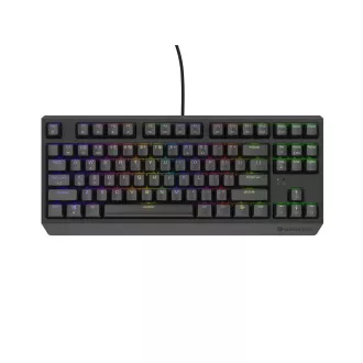 Genesis herní klávesnice THOR 230/TKL/RGB/Outemu Brown/Drátová USB/US layout/Černá Genesis herní klávesnice THOR 230/TKL/RGB/Outemu Brown/Drátová USB/US layout/Černá
