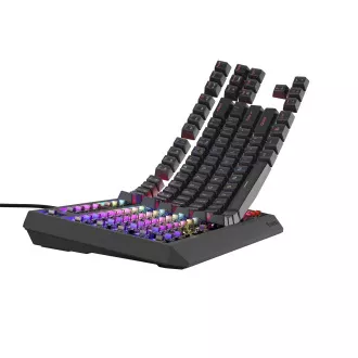 Genesis herní klávesnice THOR 230/TKL/RGB/Outemu Brown/Drátová USB/US layout/Černá Genesis herní klávesnice THOR 230/TKL/RGB/Outemu Brown/Drátová USB/US layout/Černá