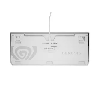 Genesis herní klávesnice THOR 230/TKL/RGB/Outemu Brown/Drátová USB/US layout/Bílá Genesis herní klávesnice THOR 230/TKL/RGB/Outemu Brown/Drátová USB/US layout/Bílá