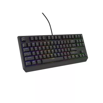 Genesis herní klávesnice THOR 230/TKL/RGB/Outemu Red/Drátová USB/US layout/Černá Genesis herní klávesnice THOR 230/TKL/RGB/Outemu Red/Drátová USB/US layout/Černá